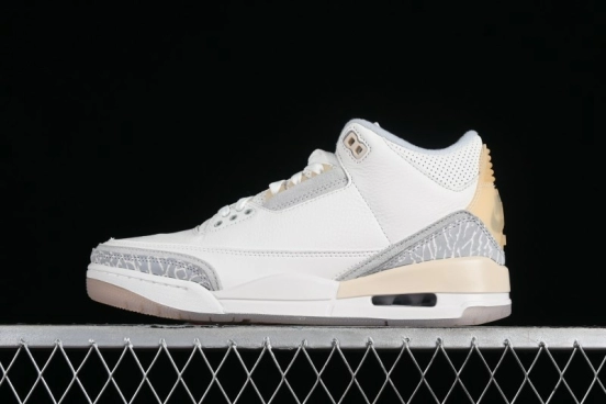 Nike Air Jordan 3 Retro Craft Ivory Sneakers - FJ9479-100