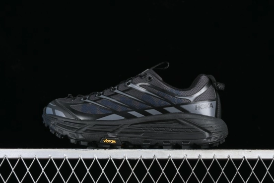 Hoka Mafate Three 2 Ultra-Lightweight Cushioned Trail Running Shoes - 1141572 BBLC