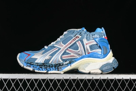 Balenciaga Runner Kith Four Color Retro Casual Shoes - WRNMT4896