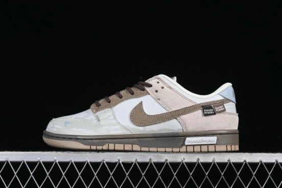 Nike Dunk Low Panda Prank Pioneer Project Jupiter Black Grey Low Top Casual Sneakers - HQ1175-240