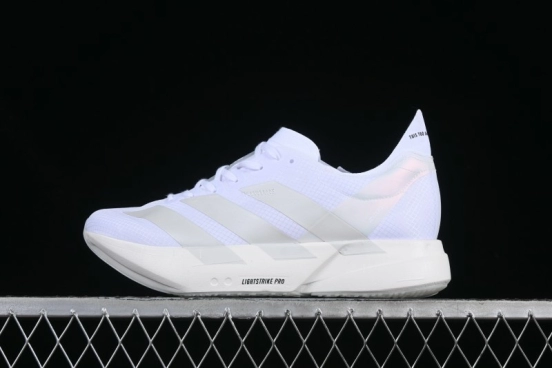 Adidas Lightstrike Pro Running Shoes - Ultra-Lightweight White Sneakers