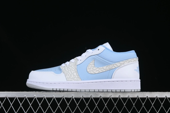 Nike Air Jordan 1 Low "True Blue" Basketball Shoes - IB7692-400