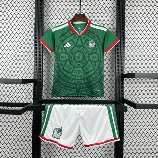 2026 Kids Mexico World Cup Home Kit