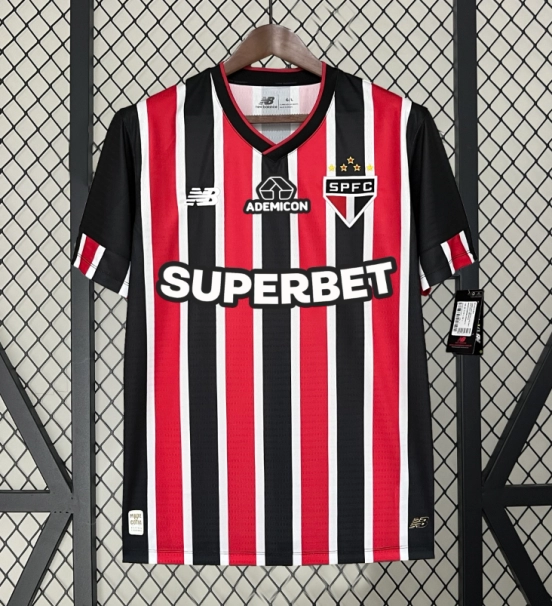 24/25 Sao Paulo Away Jersey + All Sponsors