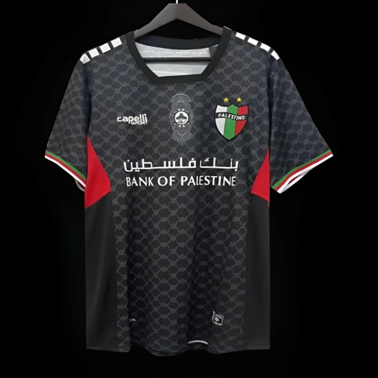 24/25 CD Palestino Away Black Jersey