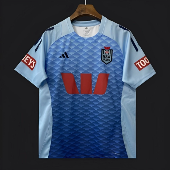 2026 NSW Blues Sky Blue to Navy Blue Gradient with Diamond Pattern Women's Jersey