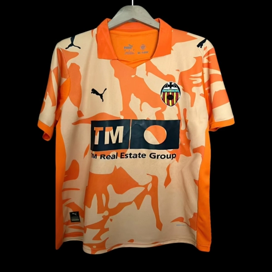 25/26 Valencia Puma Vintage Remake Orange Jersey
