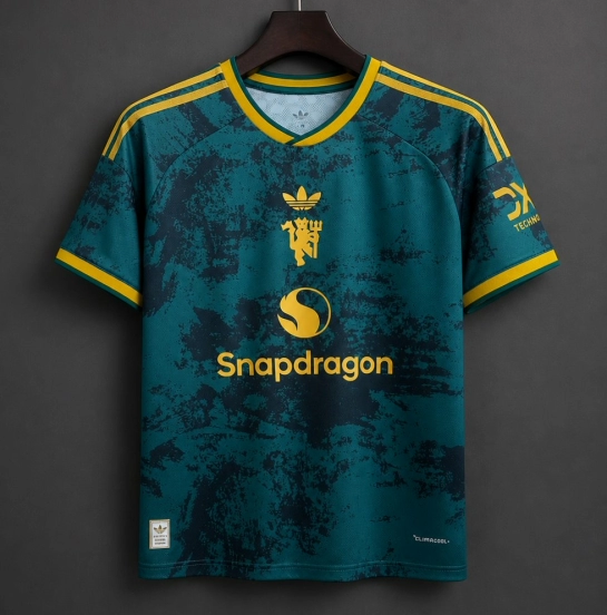 26/27 Adidas Manchester United Special Edition Green Gold Jersey | Yupoo Store