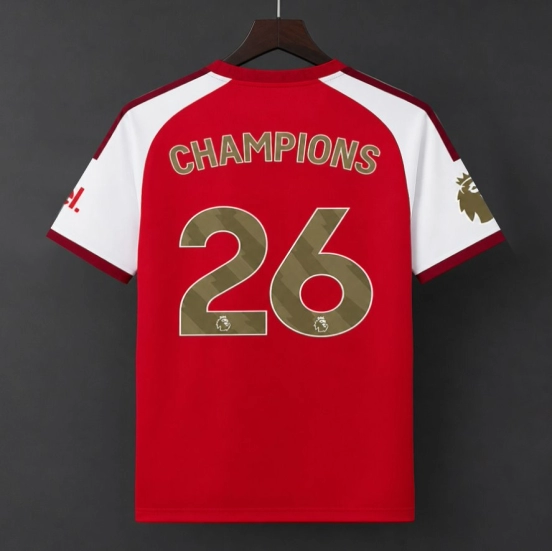 26/27 Arsenal Home Jersey With Champions Printing | Yupoo Store